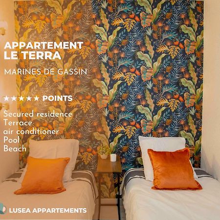 Le Ptit Terra - Piscine - Plage Gassin Bagian luar foto