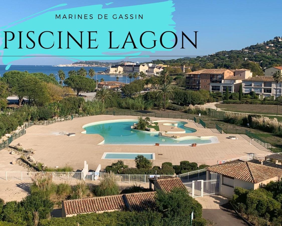 Le Ptit Terra - Piscine - Plage Gassin Bagian luar foto